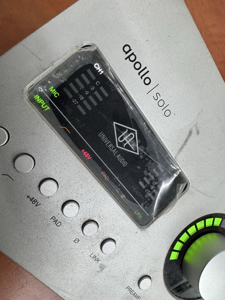 Universal Audio UAD SOLO APOLLO wersja pod windows okazja najtaniej