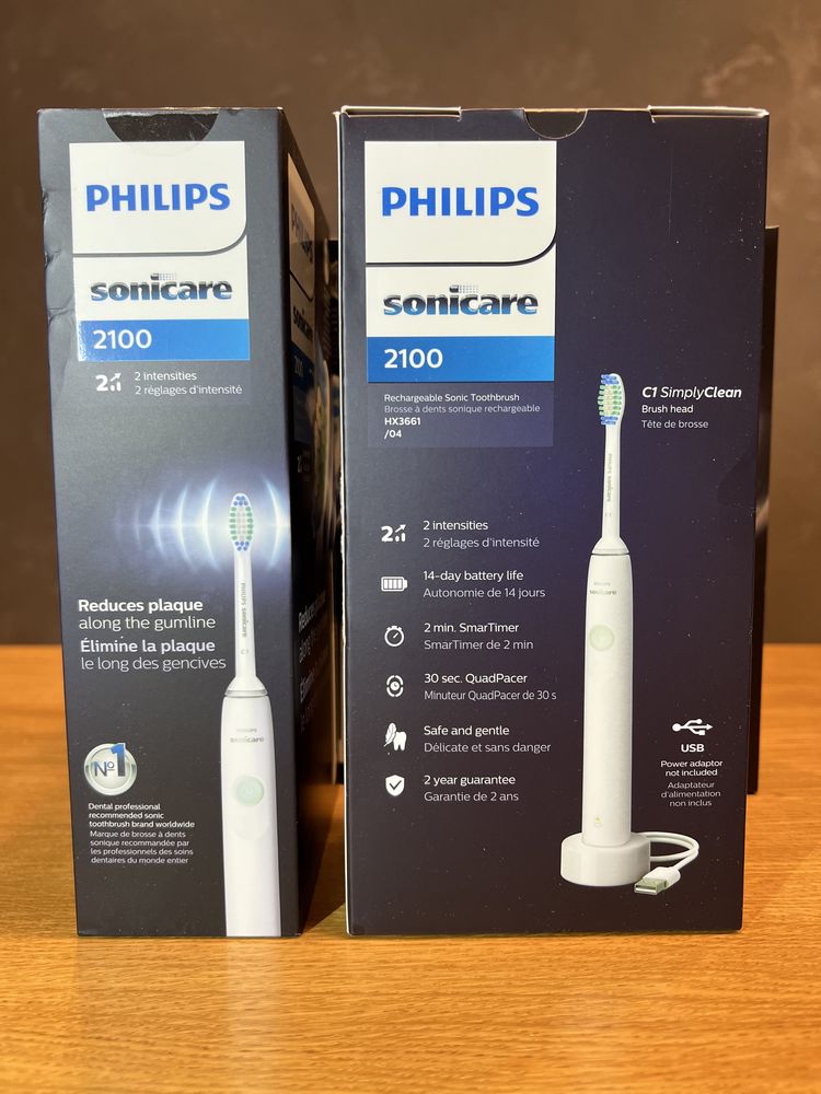 Зубна щітка Philips Sonicare 2100 HX3661/04