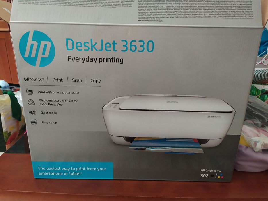 Impressora HP Deskjet 3630 Nunca usada