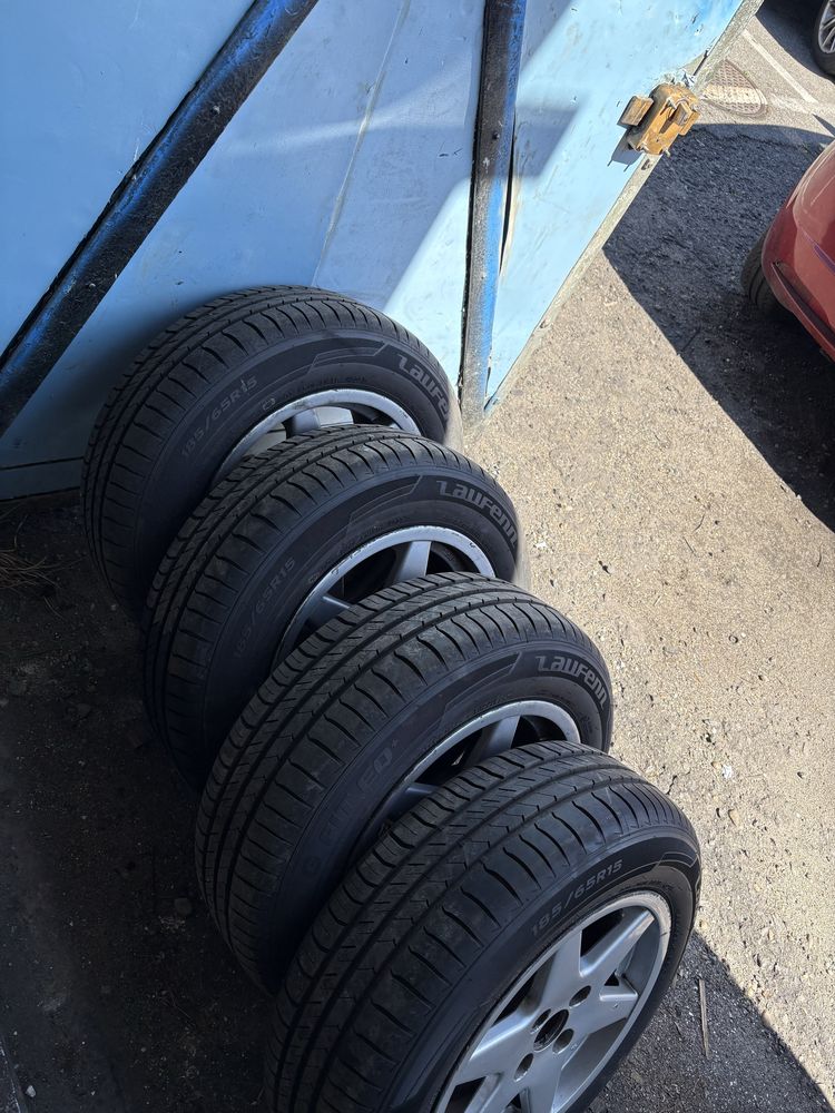 Felgi aluminiowe ATS 15” 4x100 z oponami letnimi Laufen 185/65