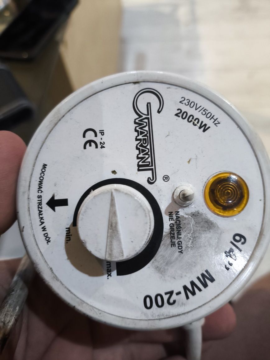 Grzałka do bojlera z termostatem 6/4 2000W