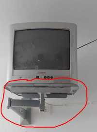 Metalowy wysięgnik ("łapa") na TV kineskopowy (długość regulowana)