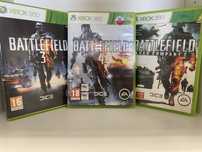 Zestaw gier Xbox 360: Battlefield Bad Company 2, BF3, BF4. PL wersja
