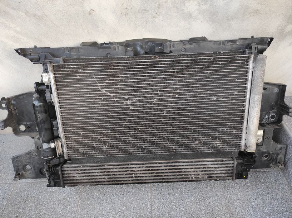 Радіатор двигуна, радіатор кондиціонера, радіатор інтеркулєра, дифузор