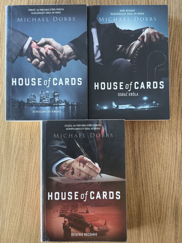 Michael Dobbs - trylogia House of cards