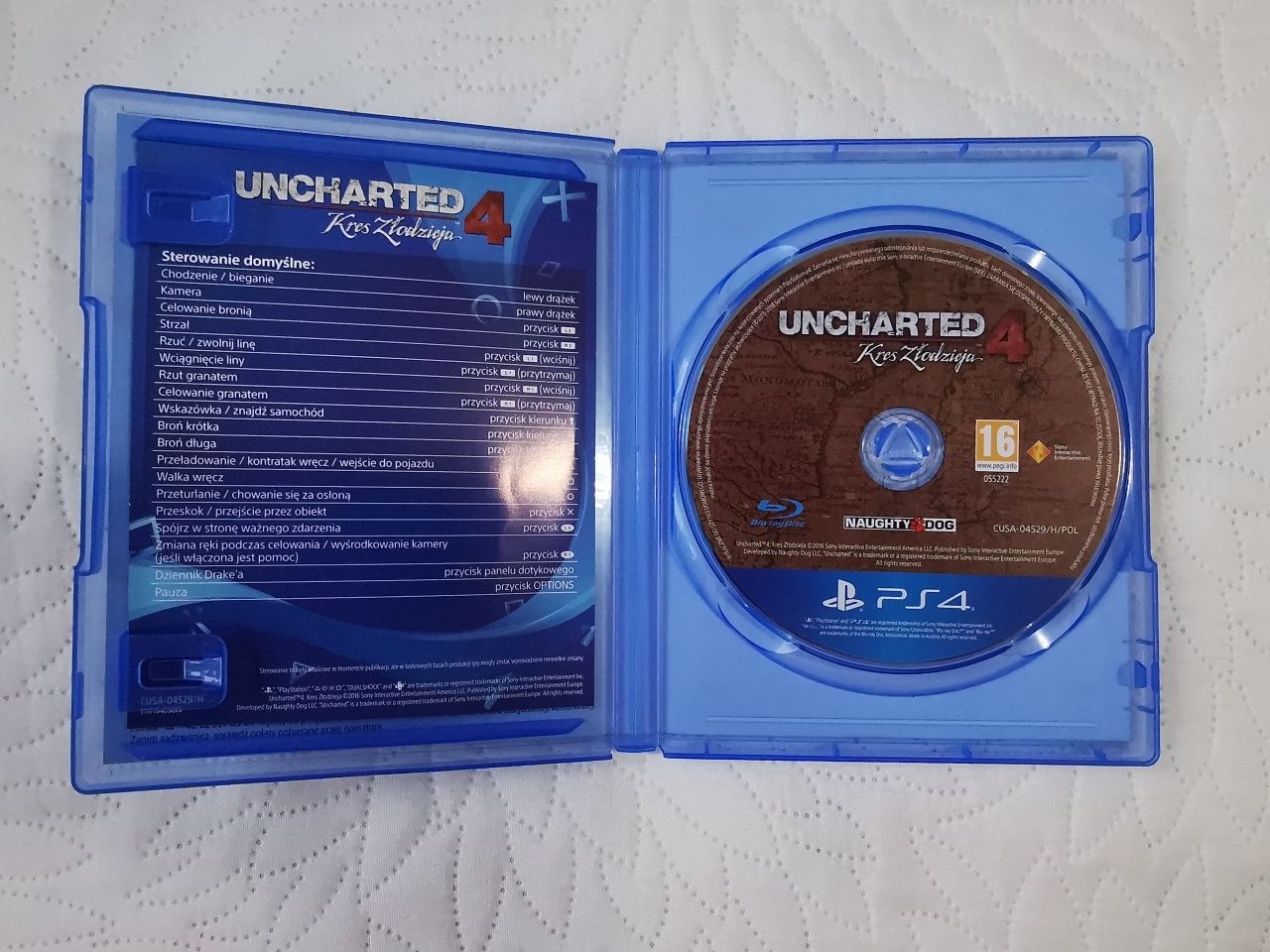 Gry na PS4/PS5 Uncharted 4 PL