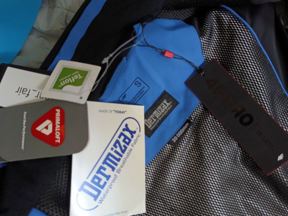 Kurtka narciarska męska /młodzieżowa 4 FPro Dermizax 20 000, rozmiar S