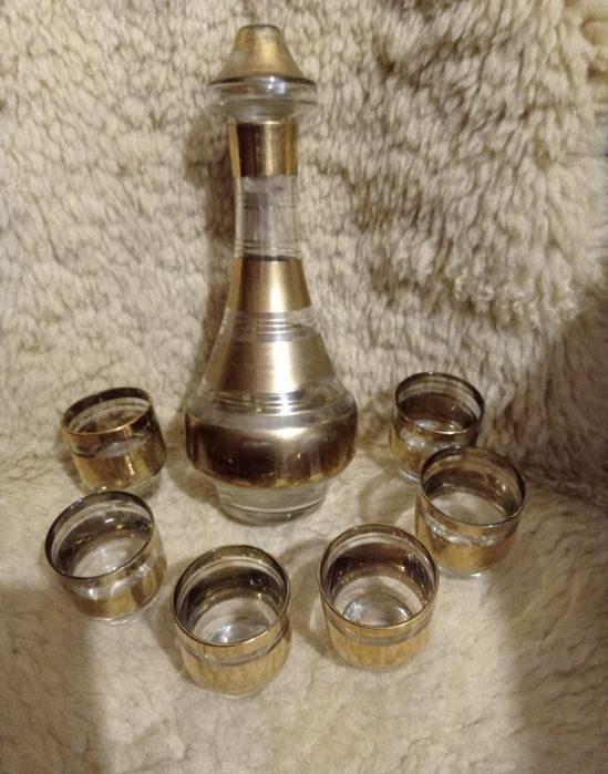 Набор: графин и 6 стопок СССР
