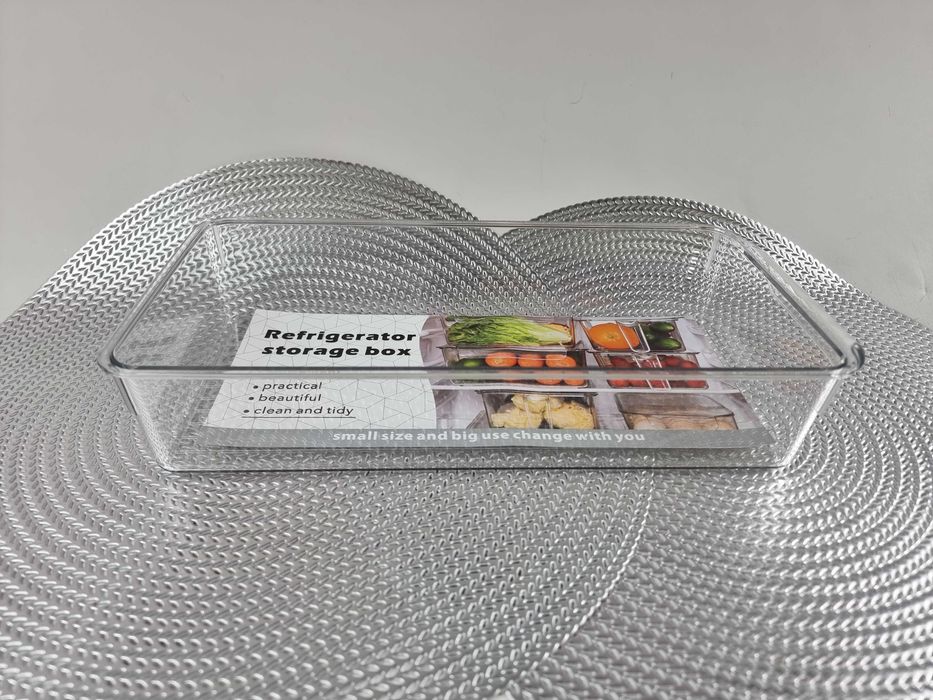 Organizer pojemniki wkłady plastikowe do lodówki wkład
