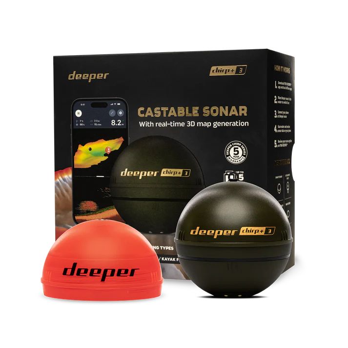Deeper Echosonda Chirp+ 3 Castable Sonar