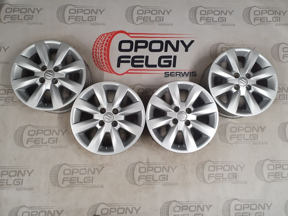 Alufelgi 15 Suzuki Swift Splash Ignis Toyota Kia Hyundai opony felgi