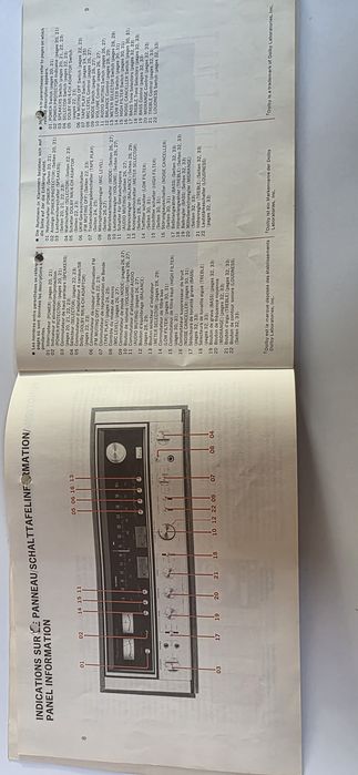Sansui 9090 - oryginalna instrukcja obsługi / operating manual