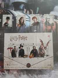 Folha de colecionador Harry Potter nunerada