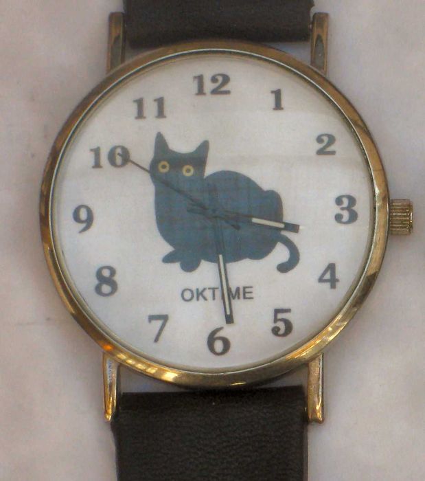 Relógio Com Imagem De Gatos