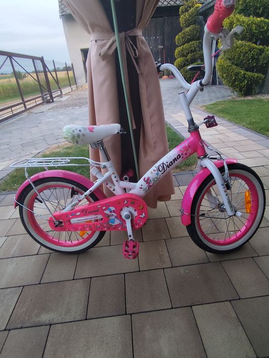 Rower dziecięcy dla dziewczynki