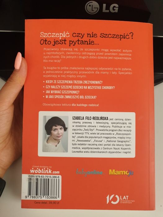 nowa książka szczepionki nie daj się zwariować Izabela Filc-Redlińska