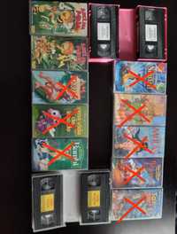 Cassetes VHS variadas da Disney