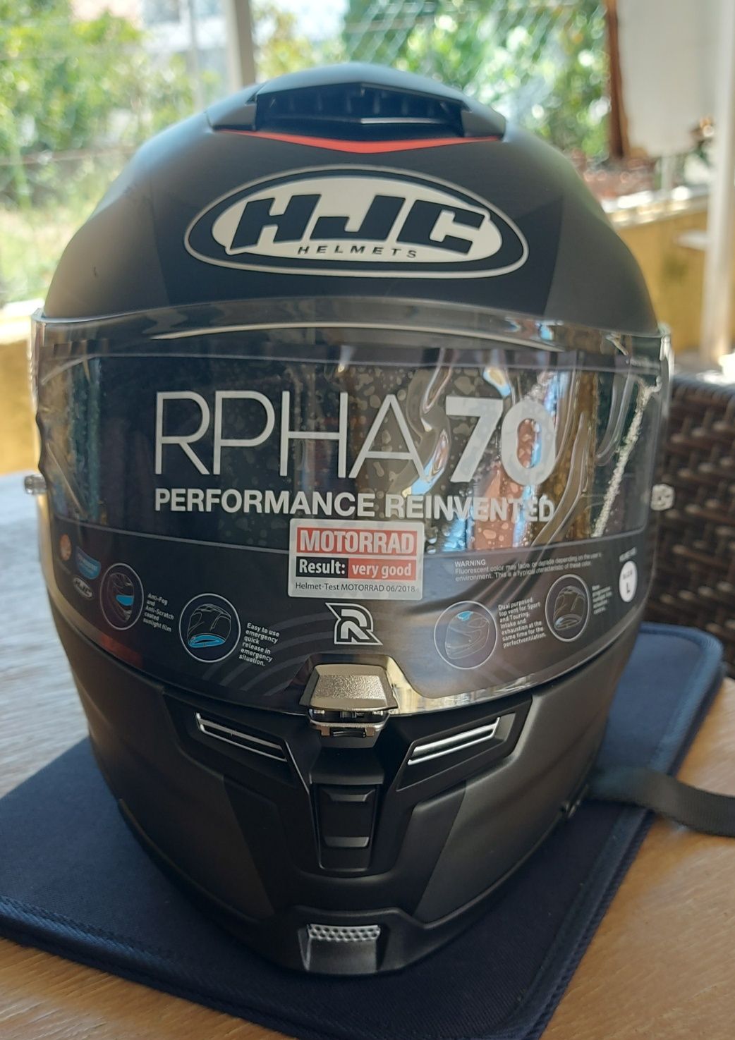 Capacete HJC RPHA 70 wody