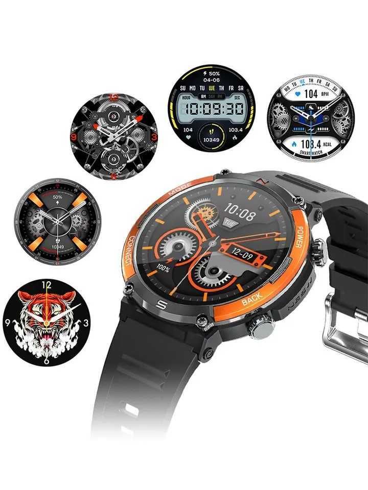 Smartwatch Colmi X11 duży 1,52 ekran rozmowy menu PL.