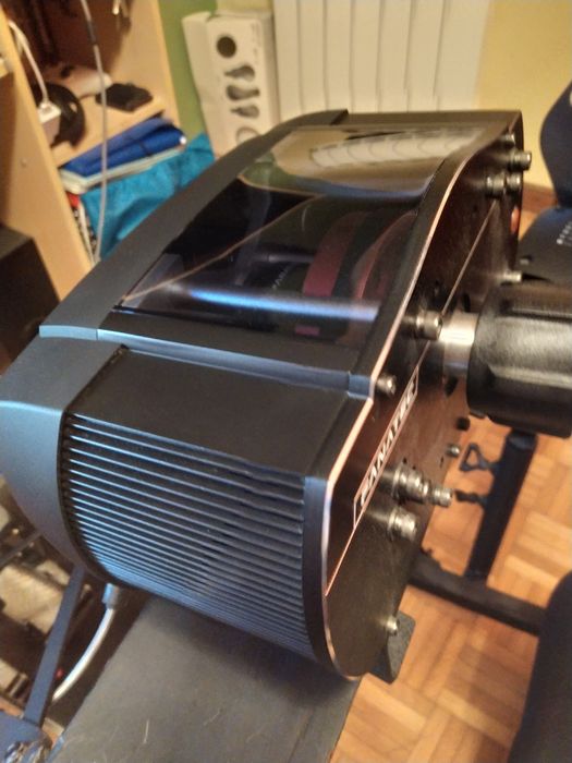 Fanatec base 2.5  volante WRC + travão de mão