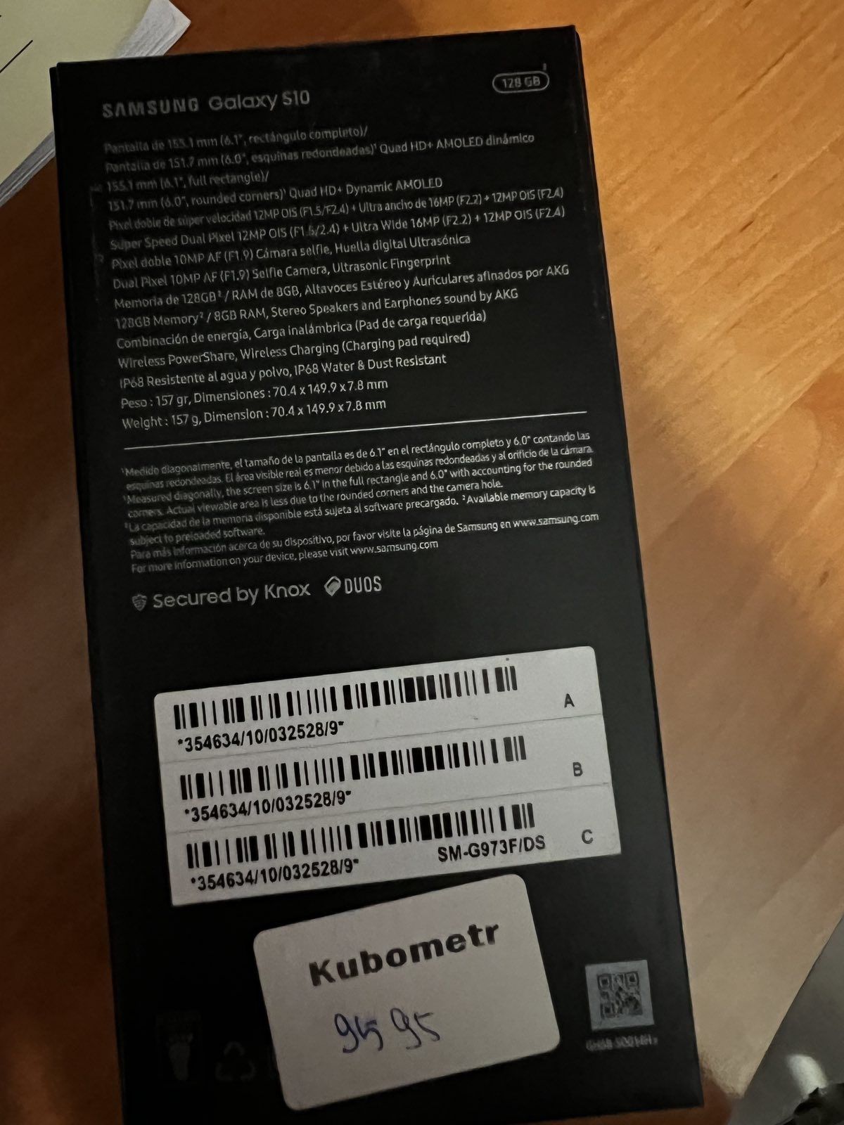 Samsung Galaxy S10 SM-G973F