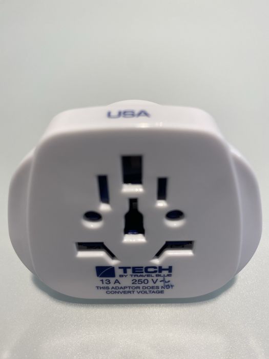 Adaptador viagem Tech by travel blue USA