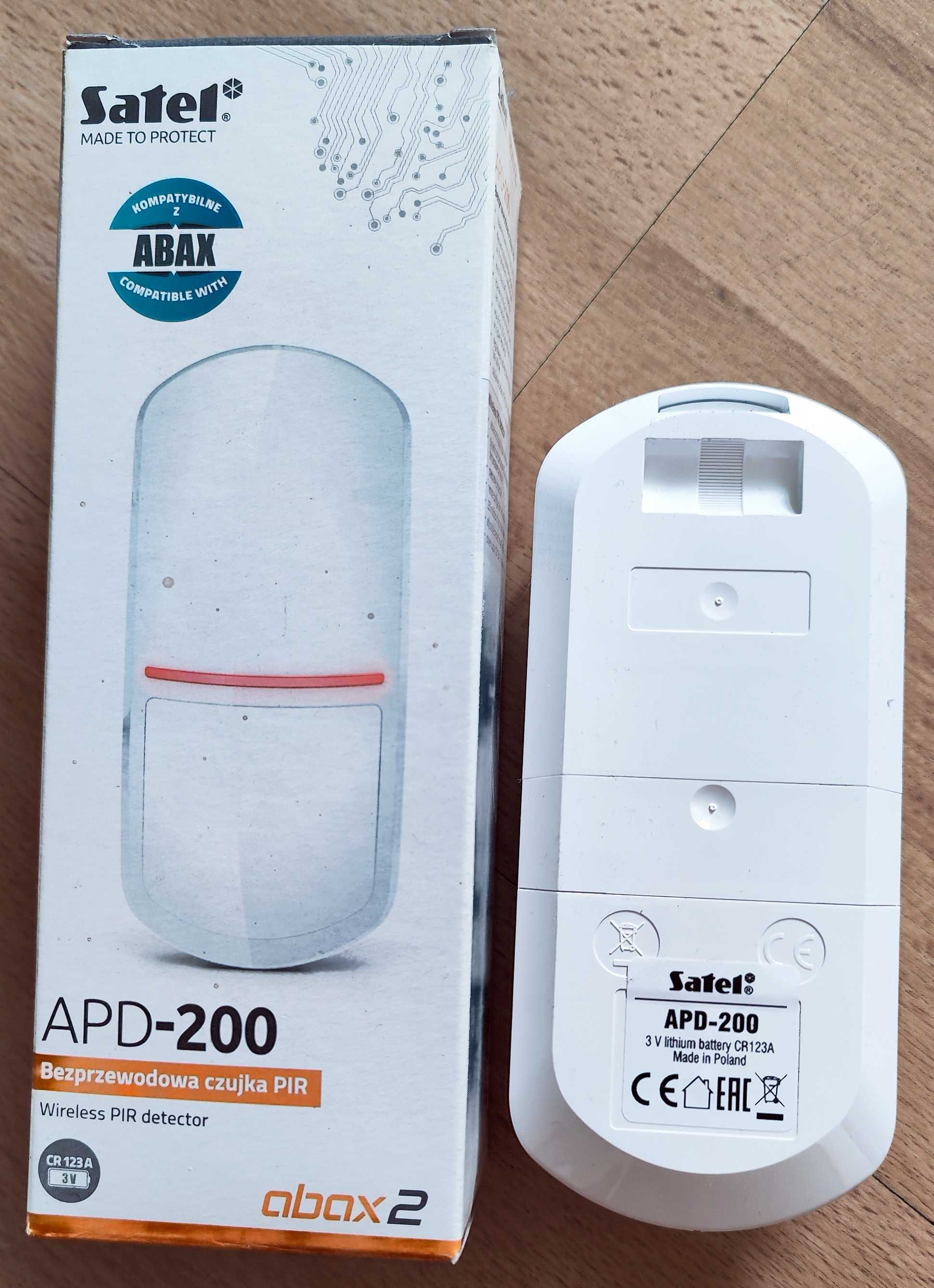 Bezprzewodowa czujka ruchu Satel ADP-200