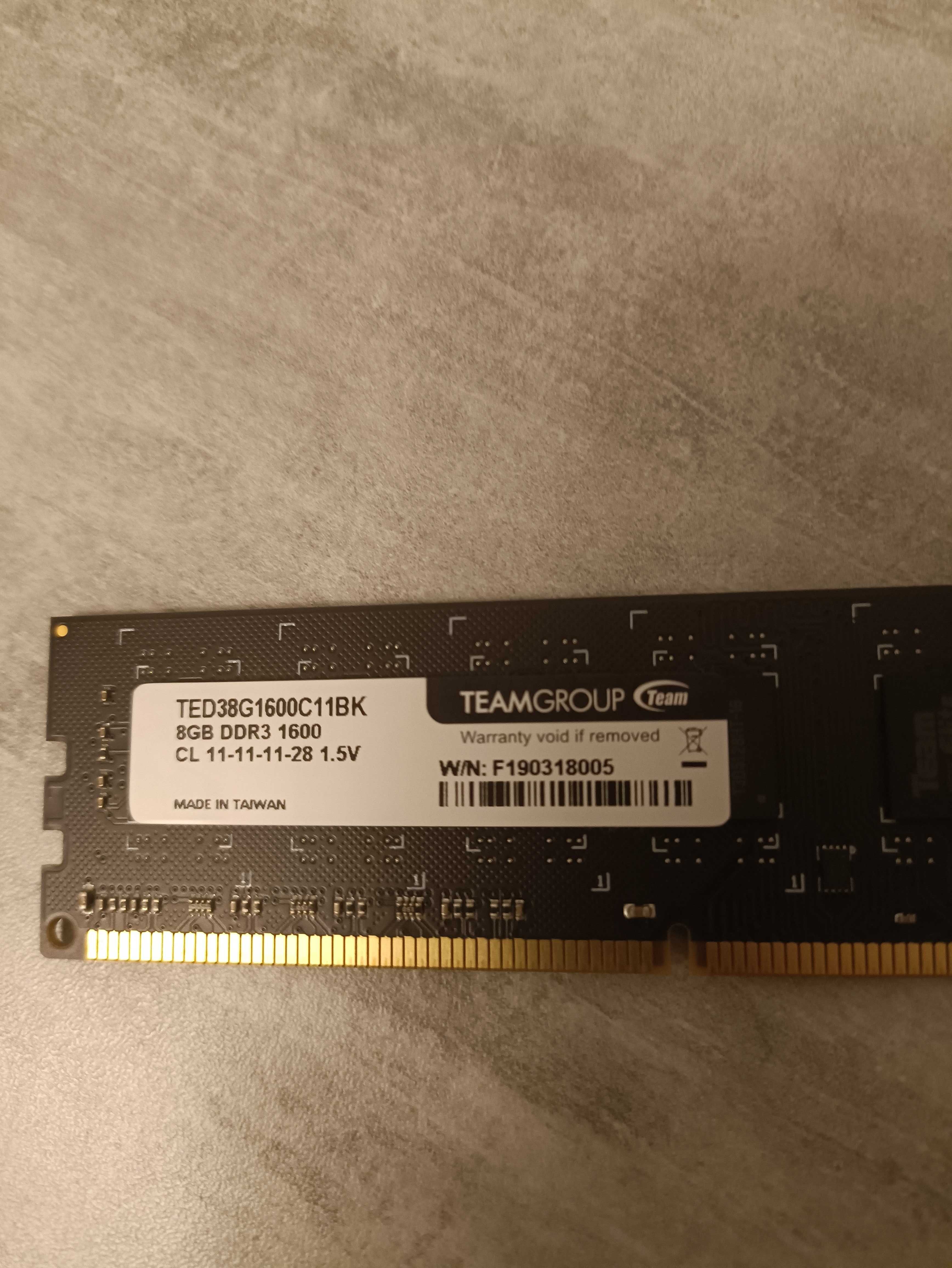 Team DDR3 1600 8Gb