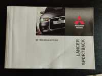 Instrukcja obsługi Mitsubishi Lancer Sportback