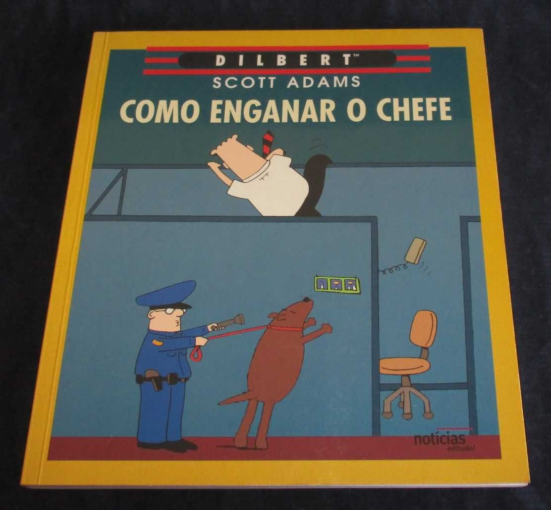 Livro BD Dilbert Como Enganar o Chefe Scott Adams