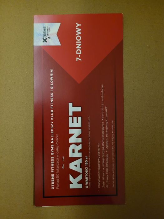 Karnet na siłownię siłownia Xtreme FItness Jastrzębie-Zdrój