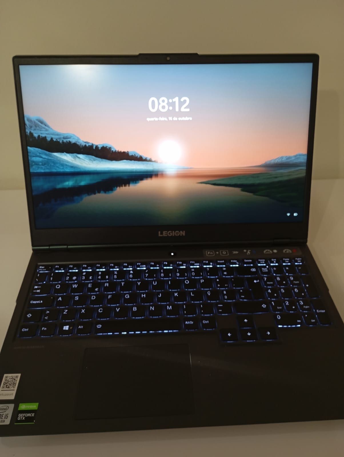 Portátil Lenovo Legion 5 15.6” 15IMH-244