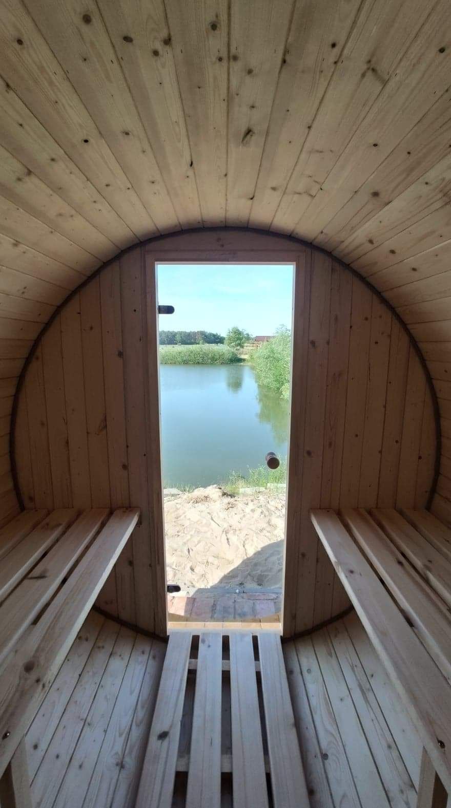 Domek letniskowy Sauna Prywatna plaża, łowisko, kajaki. Spokój i cisza