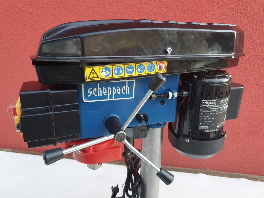 Wiertarka stołowa z laserem Scheppach DP16VLS
