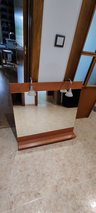 Espelho casa de banho iluminado