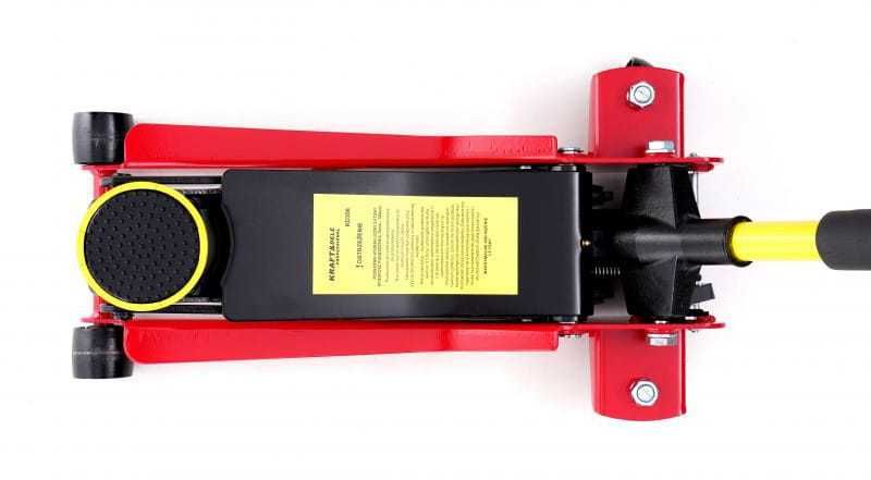 KRAFT&DELE Podnośnik Samochodowy Hydrauliczny Lewarek Żaba 3,5T KD357