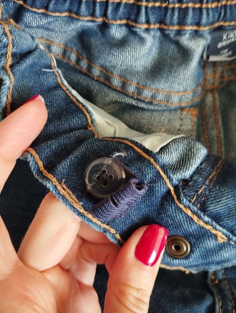 116 z regulacją pasa jeansy dżinsy chłopięce