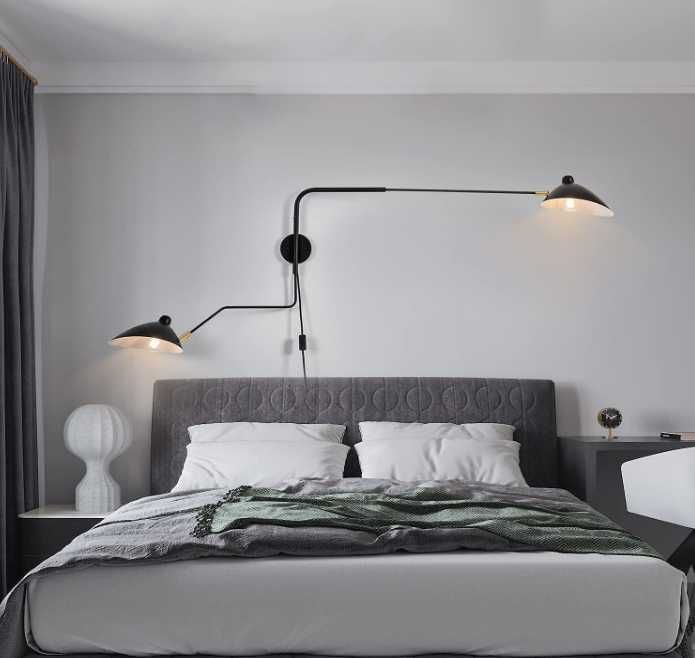 Kinkiet ścienny dwupunktowy metalowy Nr.609