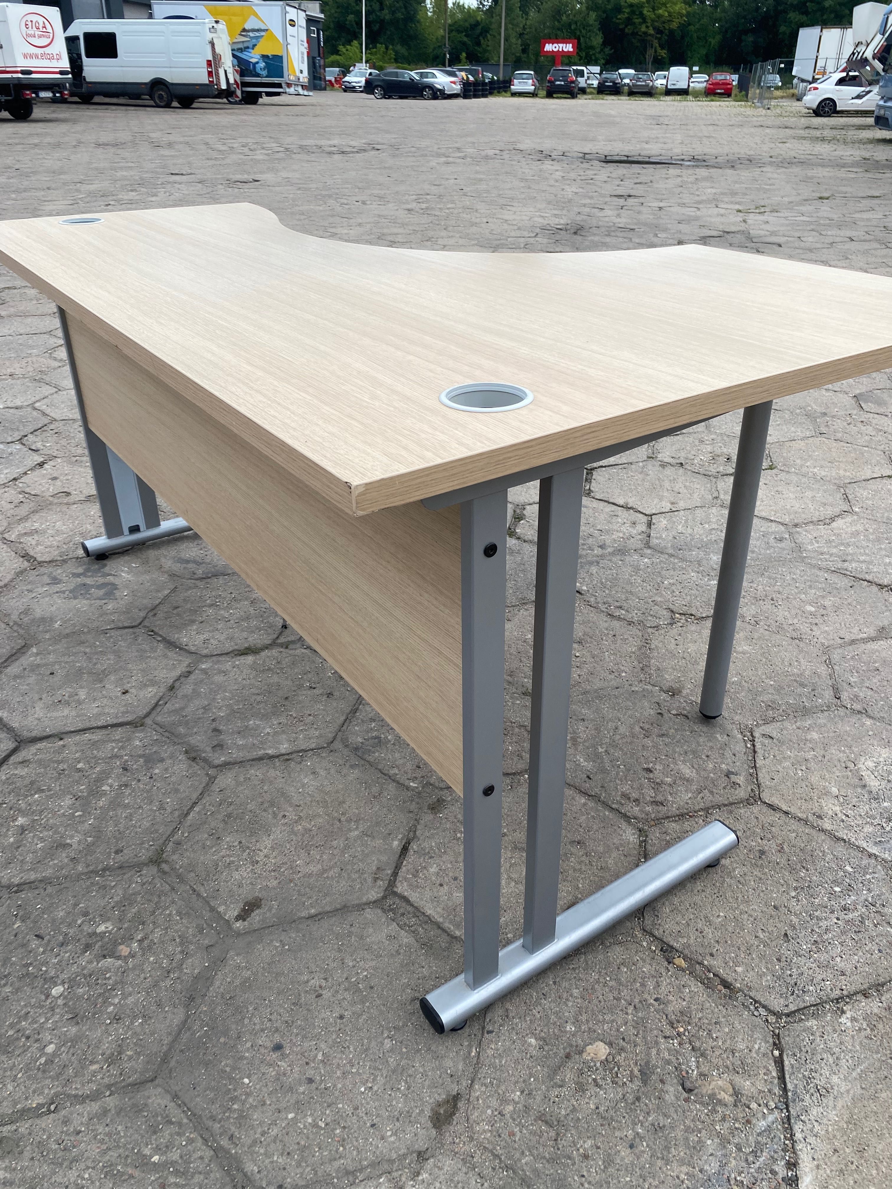 Wysorzedaż Biurka narożne 160/100 metalowy  stelaż