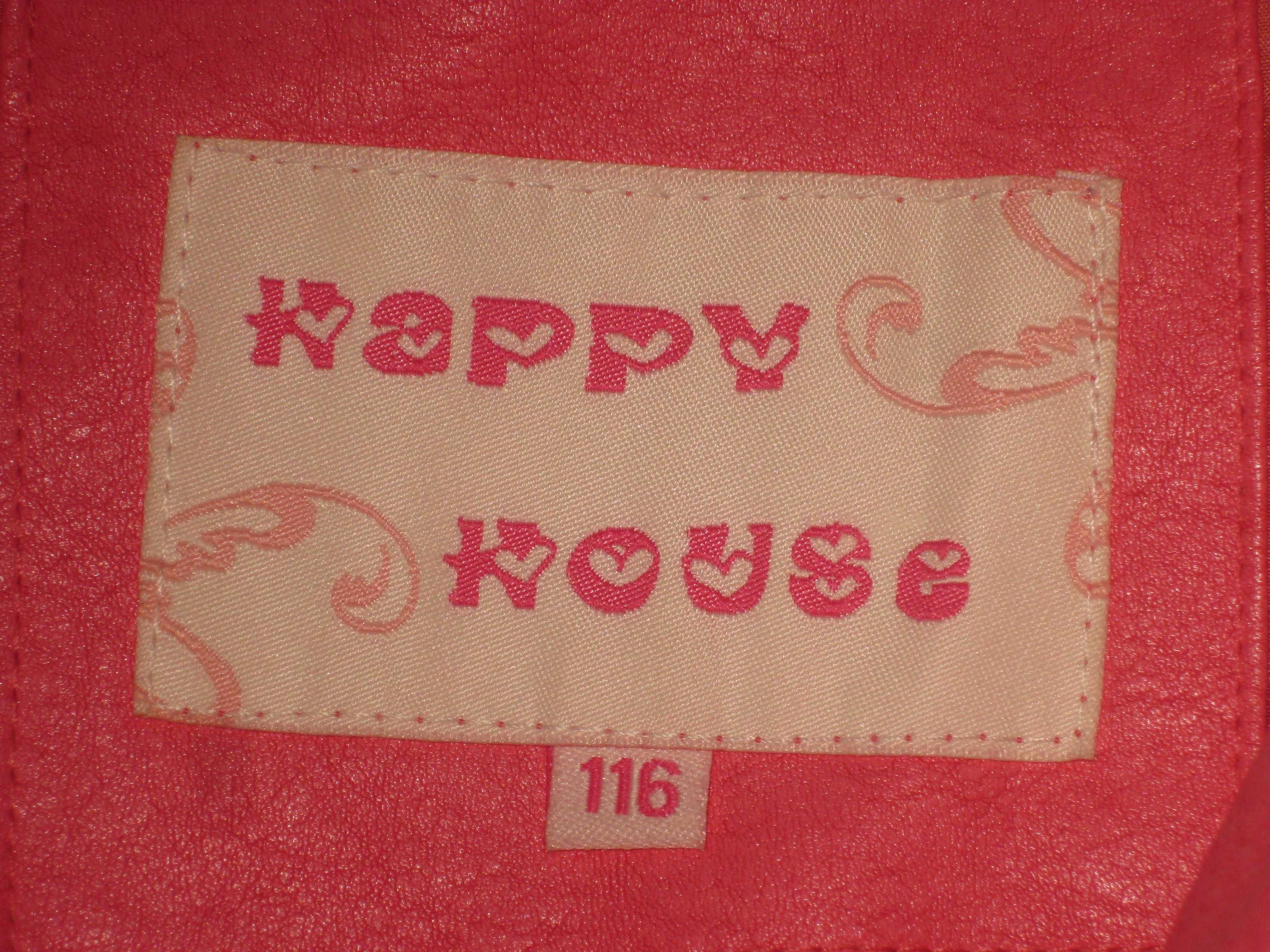 Kurtka dla dziewczynki różowa HAPPY HOUSE roz. 116
