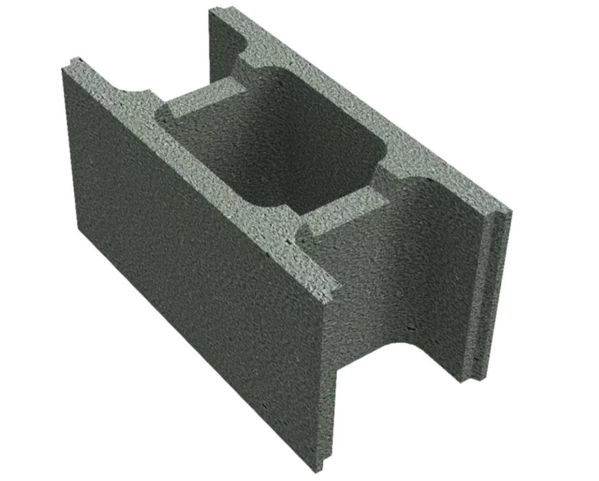 bloczek szalunkowy zalewowy 24cm fundamentowy oporowy pustak ścienny