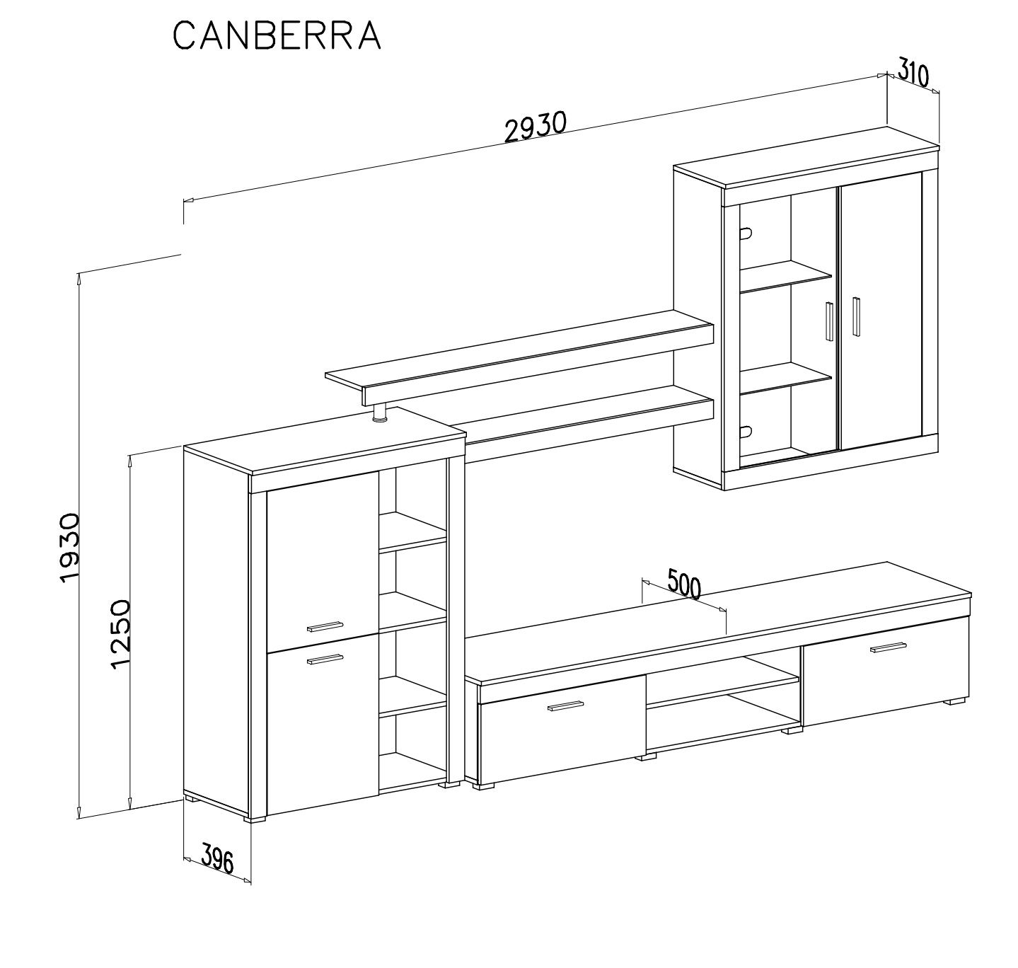 Mebloscianka Canbrera