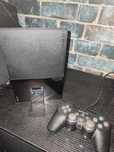 PlayStation 2 PS2 Slim 90004 + Org Pad + Org Karta + 17 Gier