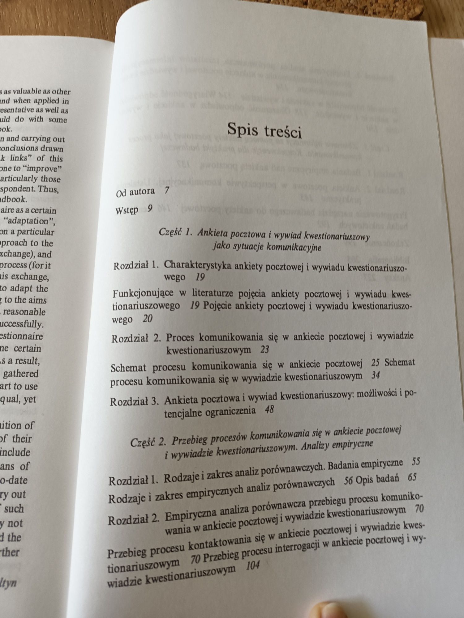 Książka "Ankieta pocztowa i wywiad kwestionariuszowy" F. Sztabiński