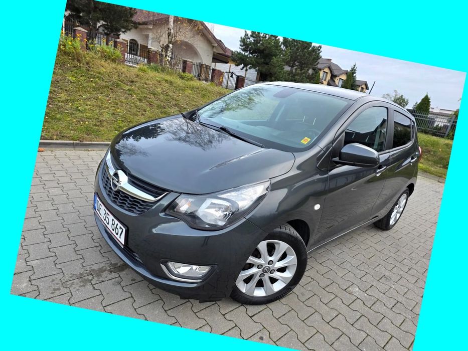 Opel Karl •1.0 Benzyna•2018r•99 tys. km•Klima•Pół Skóra•Sprowadzony•Opłacony•