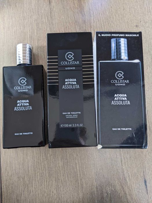 Collistar Uomo - Acqua Attiva Assoluta - 100 ml - Alberto Morillas