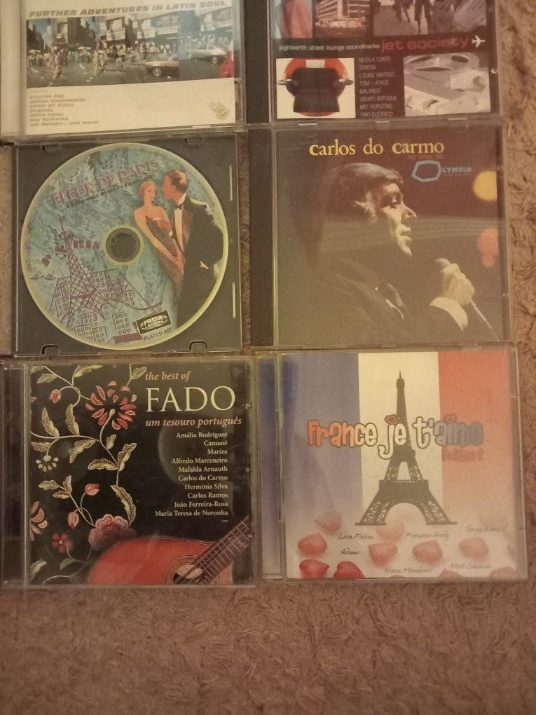 12 CD's em ótimo estado