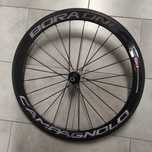 Koło tylne szosowe, carbon, ceramika, szytka, stożek 50mm, v brake.