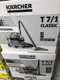 Потужний безшумний пилосос  Karcher  t 7/1 classic/t 10.Новий