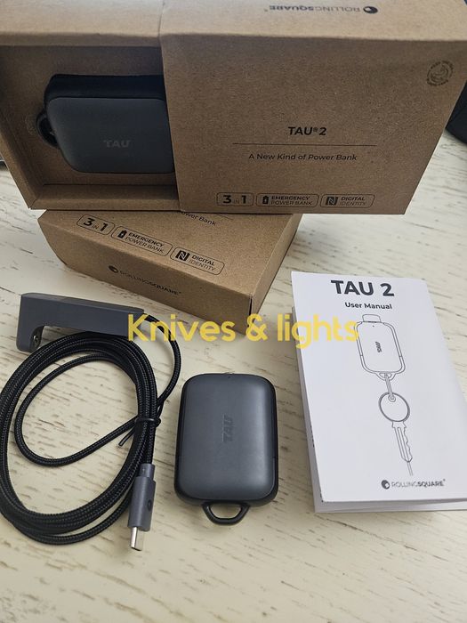 TAU 2 Rollingsquare, міні повербанк на 2000mah